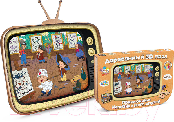 Изображение товара Пазл EWA Союзмультфильм. Приключения Незнайки и его друзей
