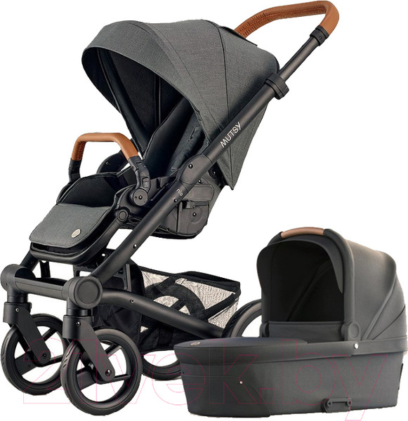 Изображение товара Детская универсальная коляска Mutsy Nio 2 в 1 / NSTNCC03CPBC23001-2 (North Grey)