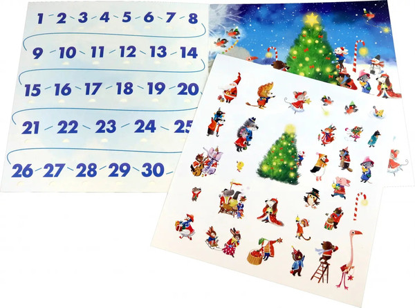 Изображение товара Адвент-календарь АСТ С Новым годом! 2024 / 9785171559281