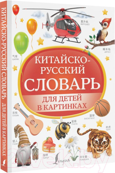 Изображение товара Словарь АСТ Китайско-русский словарь для детей в картинках 9785171582302