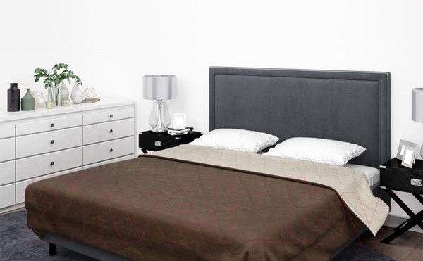 Изображение товара Покрывало Бояртекс №19-1218 (180x210, горький шоколад)