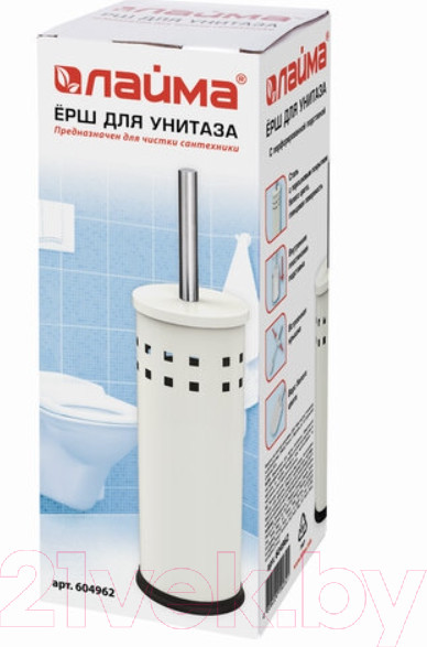 Изображение товара Ершик для унитаза Laima 604962