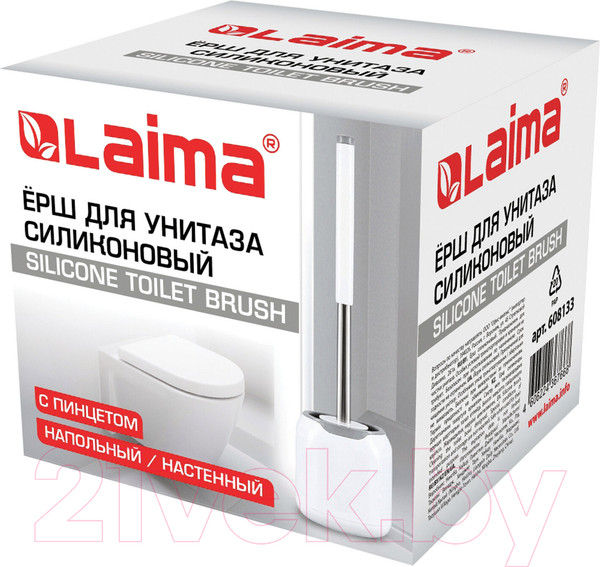 Изображение товара Ершик для унитаза Laima 608133