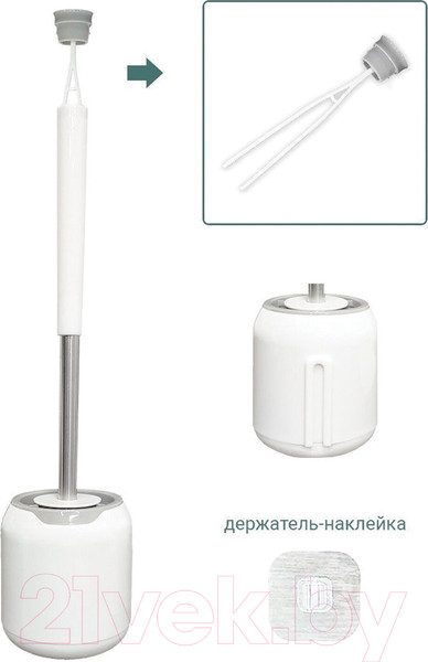 Изображение товара Ершик для унитаза Laima 608133