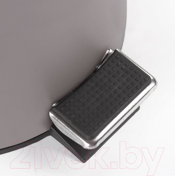 Изображение товара Мусорное ведро Laima Classic / 604944 (12л, серый матовый)