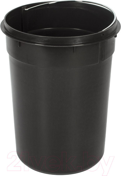 Изображение товара Мусорное ведро Laima Classic / 604948 (12л, белый глянцевый)