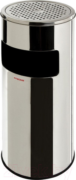 Изображение товара Урна уличная Laima Professional / 606299 (27л, нержавеющая сталь)