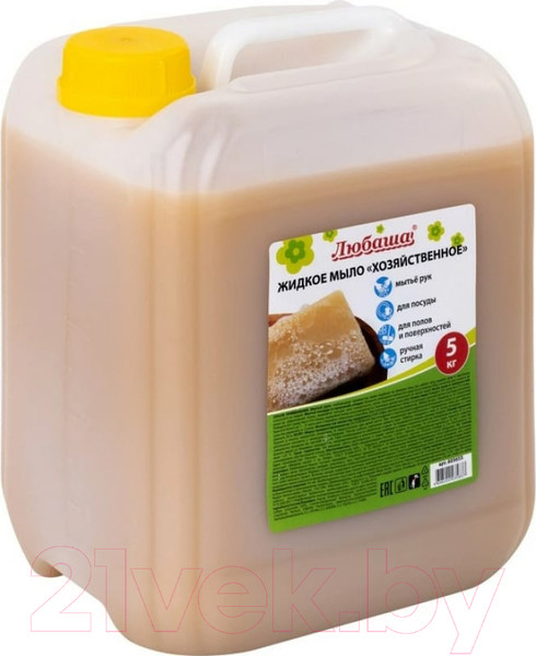 Изображение товара Универсальное чистящее средство Любаша Хозяйственное / 605655 (5кг/5л)