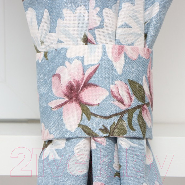 Изображение товара Комплект штор Доляна Магнолия / 9828481 (150x180)