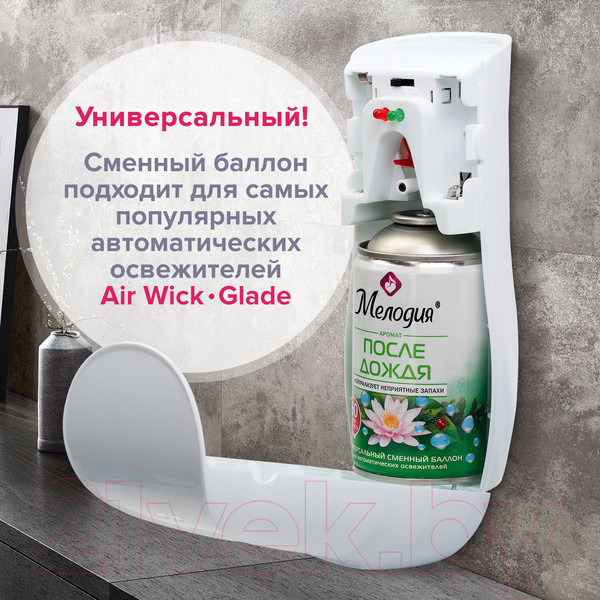 Изображение товара Сменный блок для освежителя воздуха Мелодия После дождя (250мл)