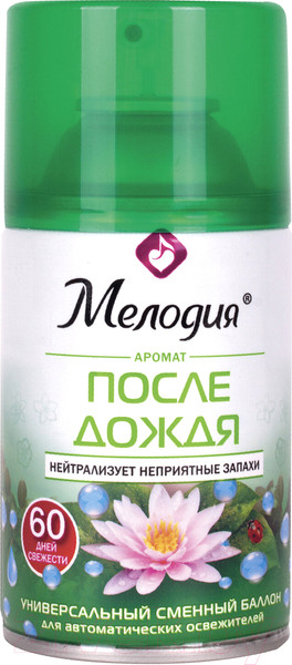 Изображение товара Сменный блок для освежителя воздуха Мелодия После дождя (250мл)