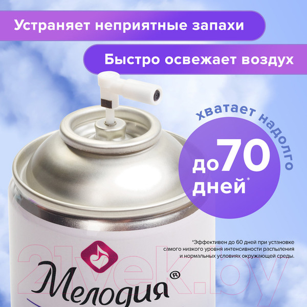 Изображение товара Сменный блок для освежителя воздуха Мелодия Альпийская свежесть (250мл)