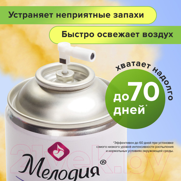 Изображение товара Сменный блок для освежителя воздуха Мелодия Цитрусовый (250мл)