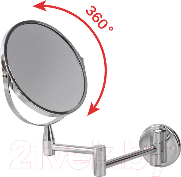 Изображение товара Зеркало косметическое Brabix 604952