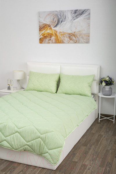 Изображение товара Комплект постельных принадлежностей Milanika Дачный 2сп (одеяло + 2 подушки)