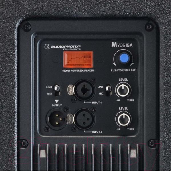Изображение товара Профессиональная акустическая система Audiophony MYOS15A 