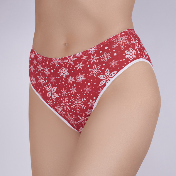 Изображение товара Трусы женские Verally 102-2 (р.102, снежинки)