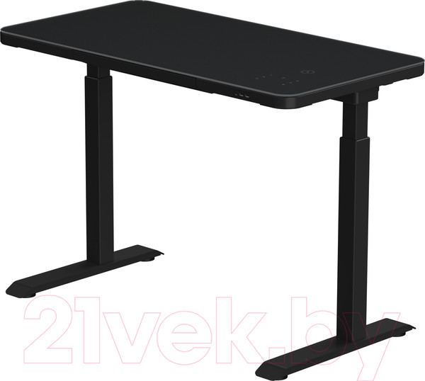 Изображение товара Стол с подъемным механизмом AOKE Europe С эл. приводом двухмоторный 114.5-35 / AK-GT10-YZF2-B (черный)