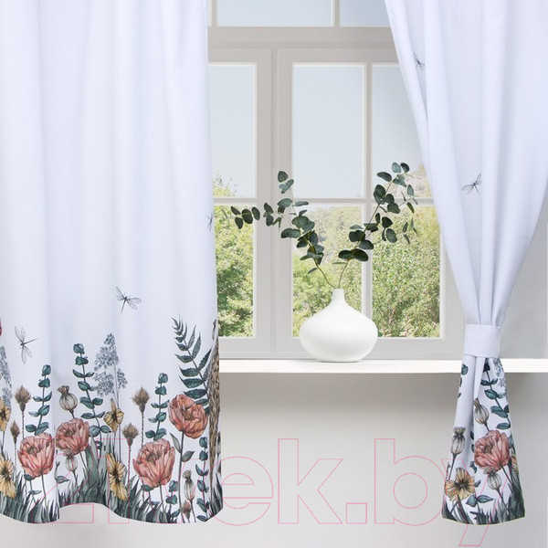 Изображение товара Комплект штор Этель Kitchen Collection / 9933897 (145x180, 2шт, с подхватами)