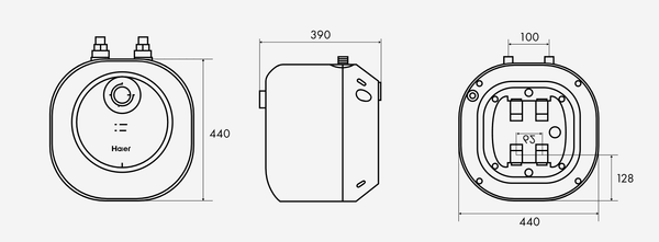 Изображение товара Накопительный водонагреватель Haier ES30V-MQ2 / GA0SZRU0LRU