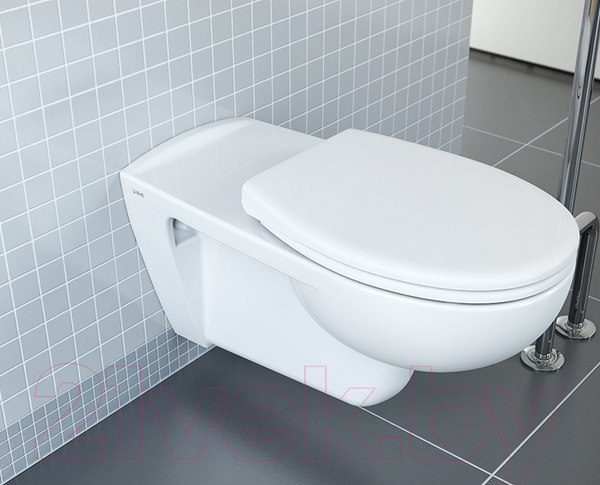 Изображение товара Унитаз подвесной VitrA Conforma / 5810B003-6234 (с сиденьем)