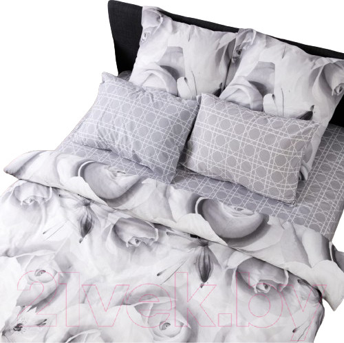 Изображение товара Комплект постельного белья Luisa de Rizzo Розы Евро / 9525938