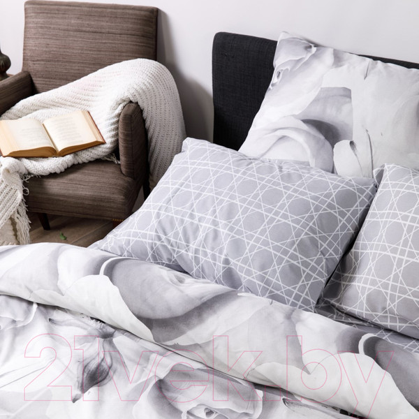 Изображение товара Комплект постельного белья Luisa de Rizzo Розы Евро / 9525938