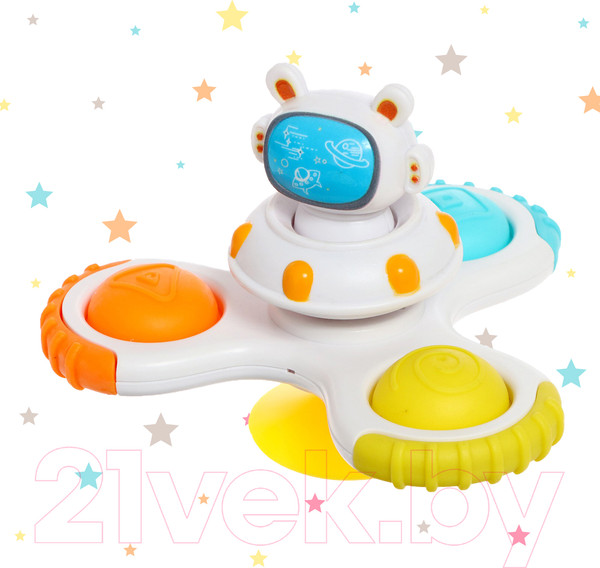 Изображение товара Набор игрушек для ванной Sima-Land Вертушки. Космос B20C / 9929689 (3шт)
