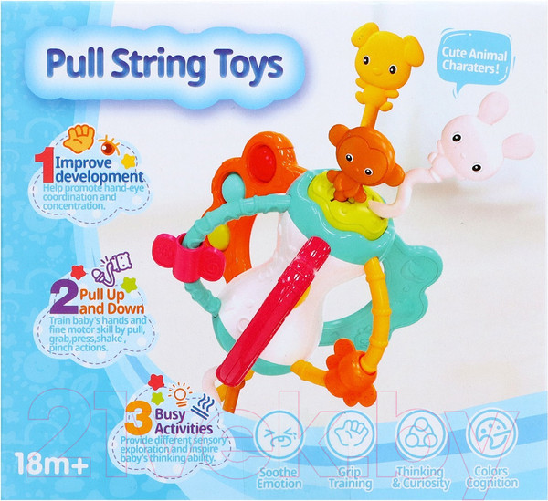 Изображение товара Развивающая игрушка Sima-Land Веселые зверята G308 / 9854863