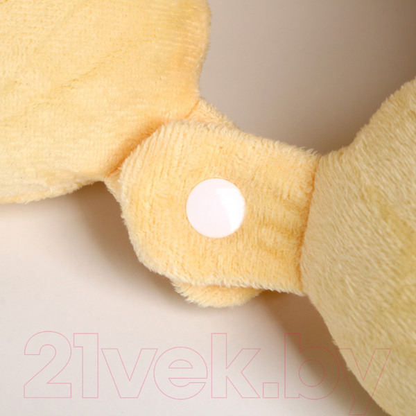 Изображение товара Подушка на шею Sima-Land Мишка с маской для сна / 2803777