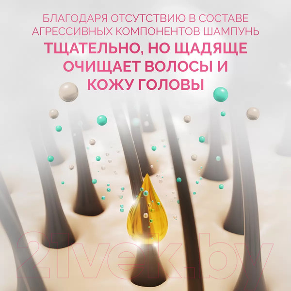 Изображение товара Шампунь для волос NICE by Septivit Бессульфатный для всех типов волос (1л)