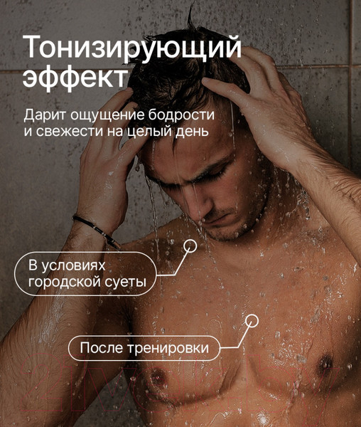Изображение товара Шампунь для волос NICE by Septivit For Men Для всех типов волос (1л)