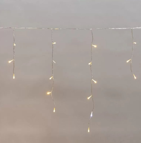 Изображение товара Светодиодная бахрома Neon-Night Айсикл 255-526 (5x0.6м, теплый белый)