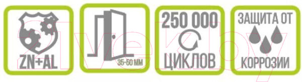 Изображение товара Ручка дверная Trodos 517 серия 02 (графит)