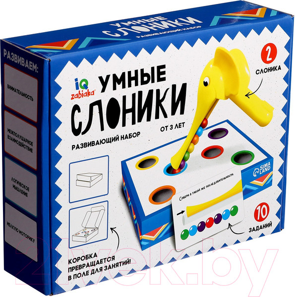 Изображение товара Развивающий игровой набор Zabiaka Умные слоники / 7871424
