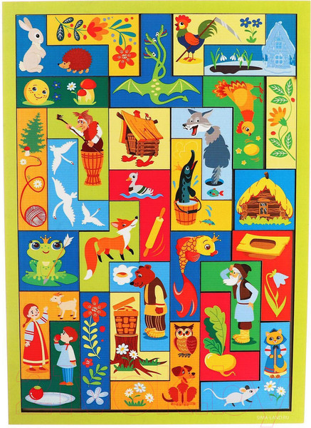 Изображение товара Развивающая игра Лесная мастерская Головоломка-тетрис. Сказки / 6936740