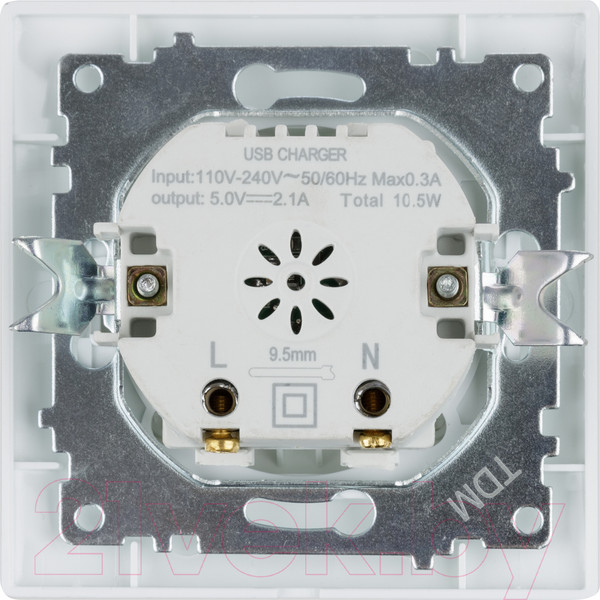 Изображение товара Розетка TDM Лама SQ1815-0041 (белый)