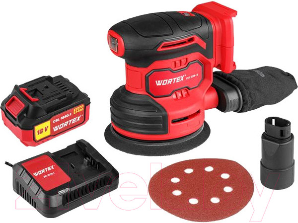 Изображение товара Эксцентриковая шлифовальная машина Wortex COS 1218-1 E (1333436)