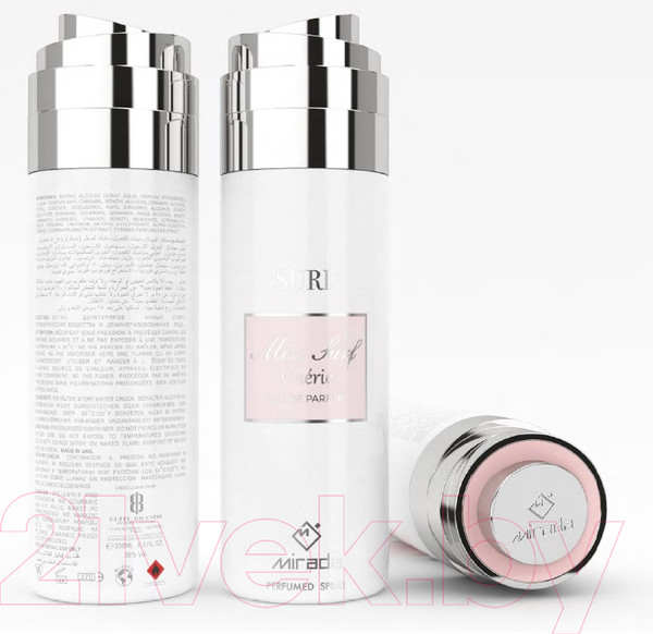 Изображение товара Дезодорант-спрей Mirada Miss Sufr Cherie (200мл)