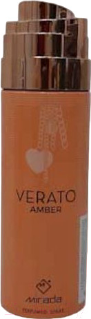 Изображение товара Дезодорант-спрей Mirada Verato Amber for Women (200мл)