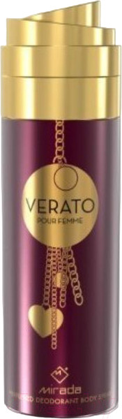 Изображение товара Дезодорант-спрей Mirada Verato for Women  (200мл)