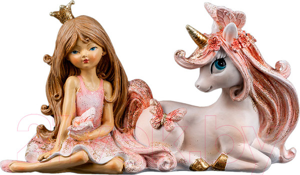Изображение товара Статуэтка Erich Krause Decor. Принцесса с единорогом / 59048