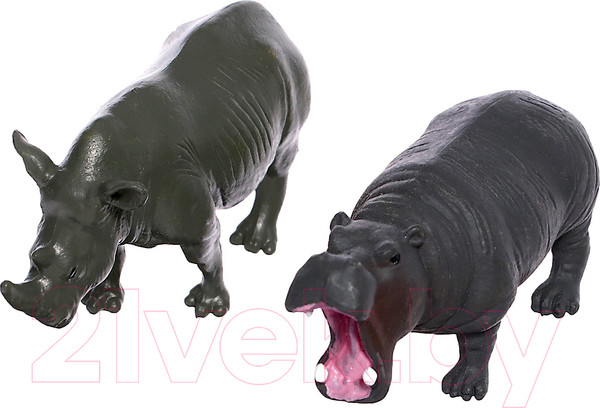 Изображение товара Набор фигурок игровых Sima-Land Дикие звери MB43536 / 5275713 (12шт)