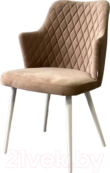 Изображение товара Стул M-City Herman 360 градусов / 461MC05506 (бежевый велюр/белый)