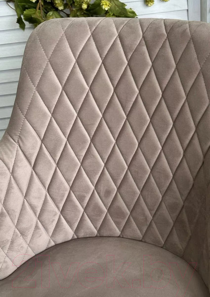 Изображение товара Стул M-City Herman 360 градусов / 461MC05505 (латте велюр/белый)