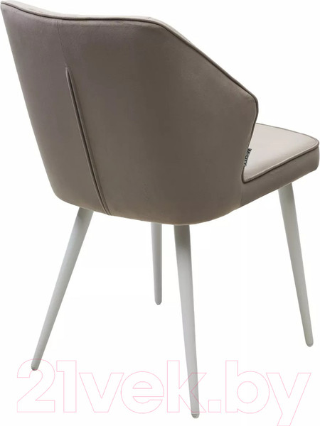 Изображение товара Стул M-City Seattle-V / 461MC05515 (латте велюр/белый)