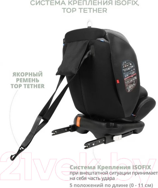 Изображение товара Автокресло INDIGO Aero Isofix ST-3 (бежевый лен)