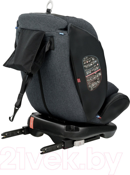 Изображение товара Автокресло INDIGO Aero Isofix ST-3 (темно-серый лен)
