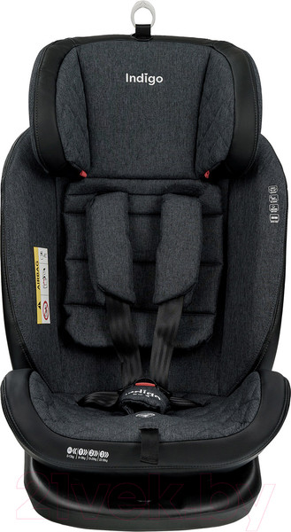 Изображение товара Автокресло INDIGO Aero Isofix ST-3 (темно-серый лен)
