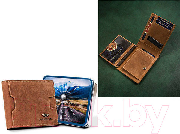 Изображение товара Портмоне Peterson PTN N78 2-1-5 (коньячный)